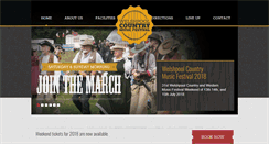 Desktop Screenshot of countrywestern.org.uk